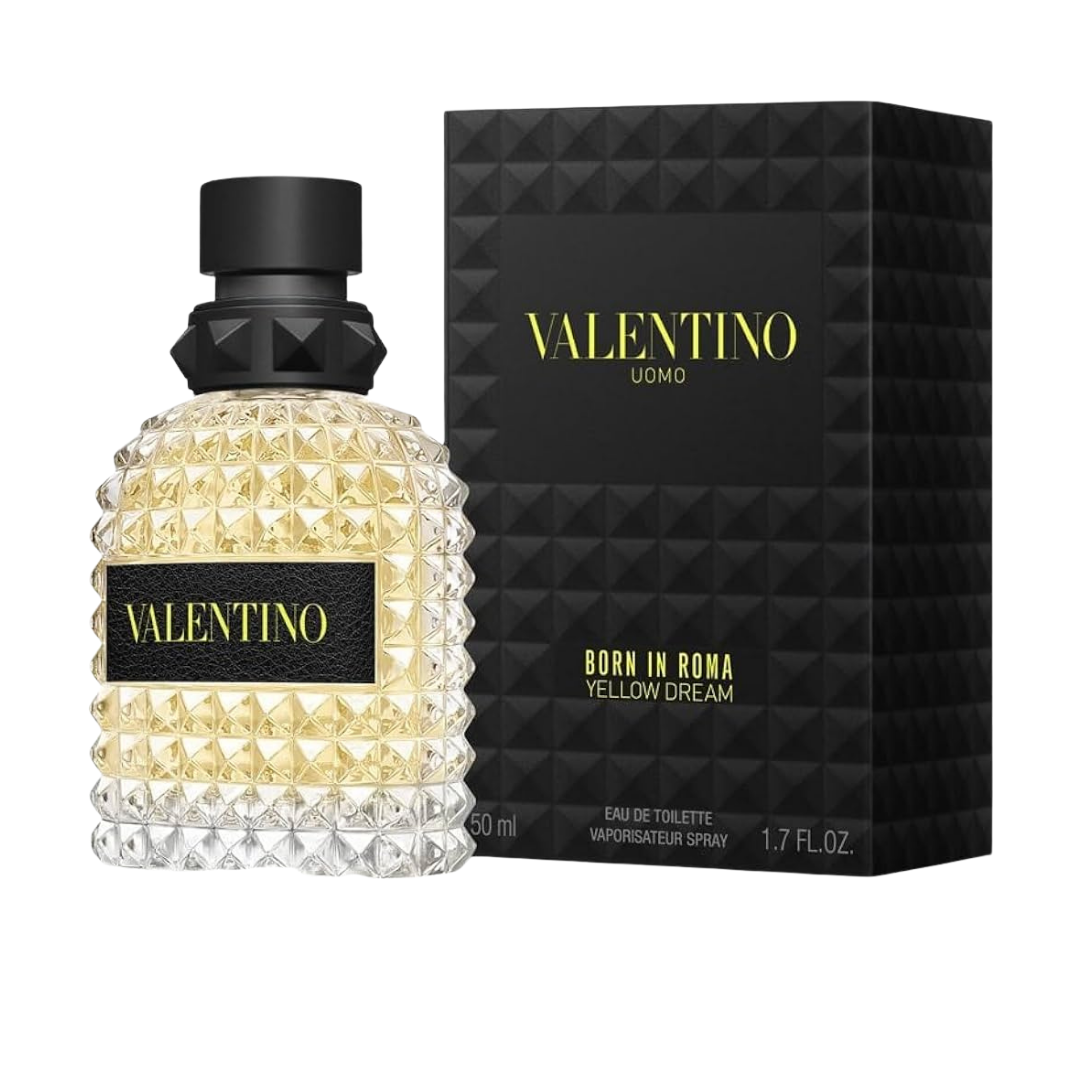 Valentino Uomo Born In Roma Yellow Dream para Hombre 3.4 oz EDT