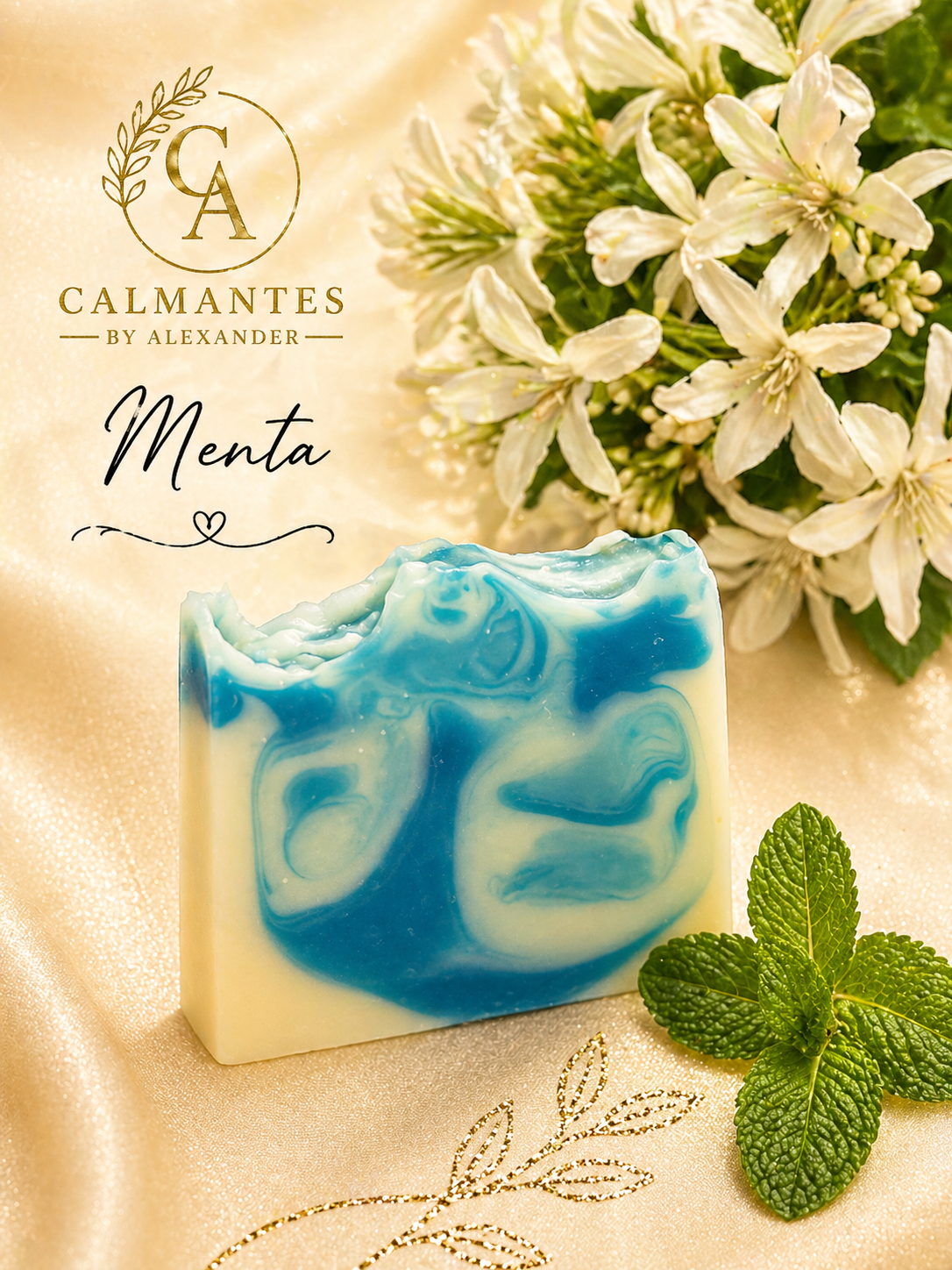 Jabón Natural de Menta 4.2oz