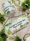 Taza Decorativa Jesucristo Es El Mismo De Ayer Hoy Y Siempre