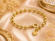 Pulsera Corazón con Dije Pequeño Corazón