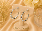 Aretes Modelo Preciosa de Bolitas