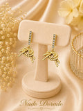 Aretes Nudo Especial Acero Inoxidable 316L